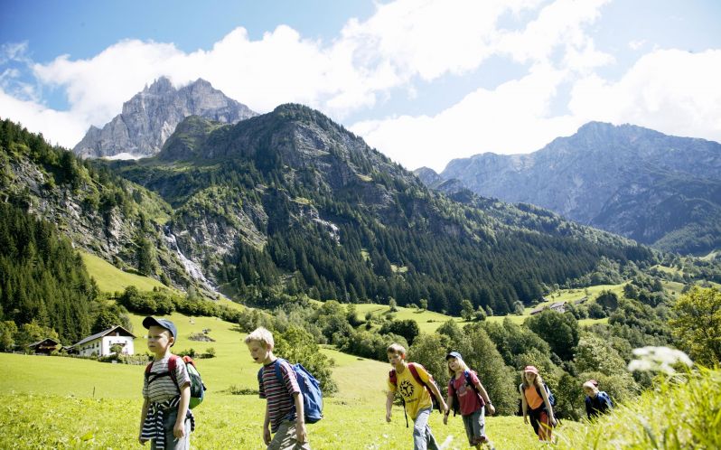 Avventura familiare in montagna